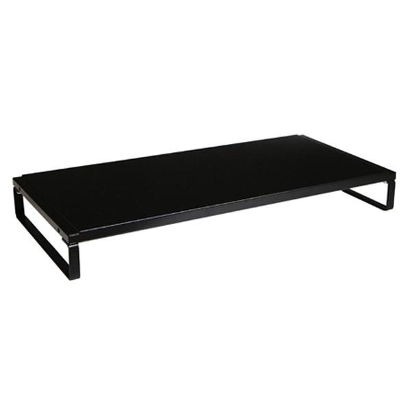 シンプルデザインのスチール製テーブルです タイムリー スチール製テーブル 脚1段タイプ バーゲンセール BLAP SS585-BB1 SS585BB1 オールブラック 正規激安