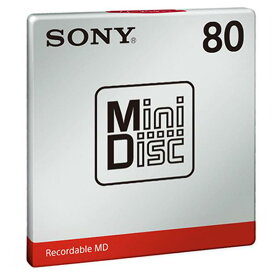 SONY ミニディスク 80分 1枚入り MDW80T [MDW80T]