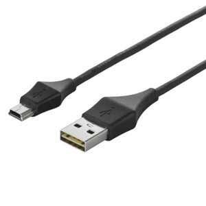 BUFFALO �ǂ�����USB�R�l�N�^�[�̗p USB2�D0�P�[�u��(A to miniB)(1�D0m) �ǂ�����USB�P�[�u�� �u���b�N BSUAMNDU210BKA [BSUAMNDU210BKA]�yMGMP�z