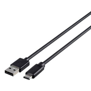 BUFFALO USB2�D0�P�[�u��(A to C) (1�D0m) �u���b�N BSUAC210BK [BSUAC210BK]