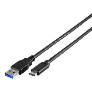 BUFFALO USB3�D1 Gen1�P�[�u��(A to C) (1�D0m) �u���b�N BSUAC31110BK [BSUAC31110BK]
