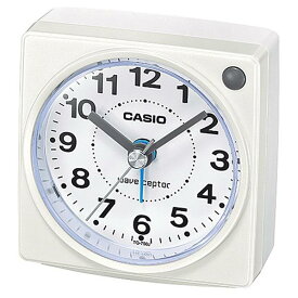 カシオ 電波目覚まし時計 ホワイト TQ-750J-7JF [TQ750J7JF]