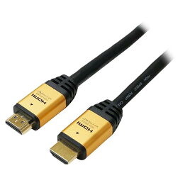 ホーリック ハイスピードHDMIケーブル イーサネット対応 AWG26(10．0m) ゴールド HDM100-001GD [HDM100001GD]