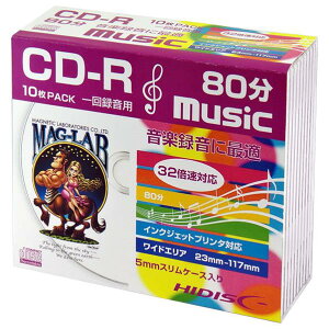 HI DISC ypCD-R 80 10 HDCR80GMP10SC [HDCR80GMP10SC]ySPSPz