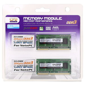 CFD m[gpPC(4GB×2) Panram W3N1600PS-L4G [W3N1600PSL4G]