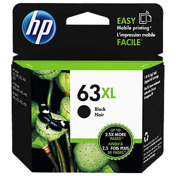 ヒューレット・パッカード(HP) HP 63XL純正インクカートリッジ (大容量) ブラック F6U64AA [F6U64AA]【MYMP】 |  エディオン　楽天市場店