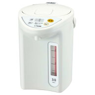 タイガー マイコン電動ポット(3．0L) ホワイト PDR-G301/W [PDRG301W]【RNH】