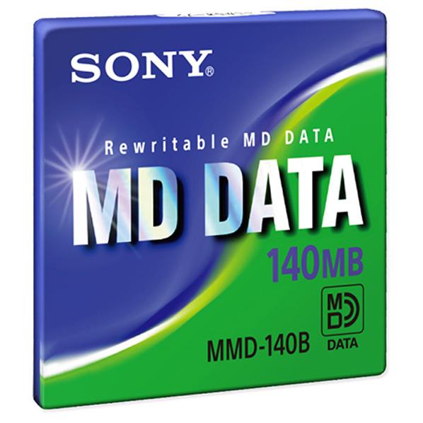 コンパクトサイズで140MBの大容量。 SONY データ用MD(140MB) MMD-140B [MMD140B]