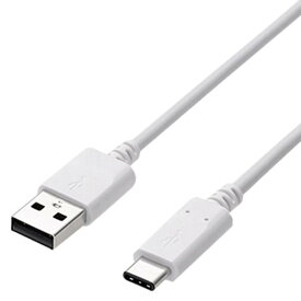 エレコム USB2．0ケーブル(認証品、A-C) 1．0m ホワイト MPA-AC10NWH [MPAAC10NWH]【MAAP】
