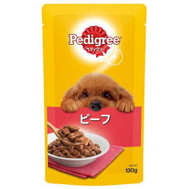 マースジャパンリミテッド ペディグリー　成犬用　ビーフ　130g P106PEDパウチビ-フ130G [P106ビフ130G]