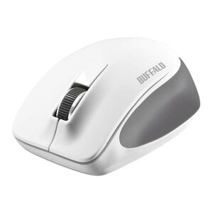 BUFFALO ���� BlueLED 3�{�^�� �v���~�A���t�B�b�g�}�E�X �z���C�g BSMBW300MWH [BSMBW300MWH]�yNYPT�z