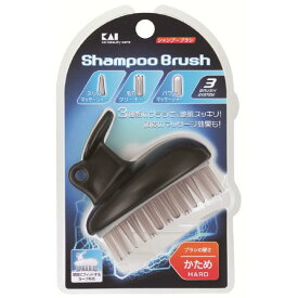 貝印 メンズシャンプーブラシ ハード HB1205シヤンプ-ブラシ [HB1205シヤンプ-ブラシ]