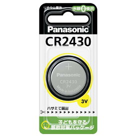 パナソニック コイン型リチウム電池 1個入り CR-2430P [CR2430P]【AMUP】