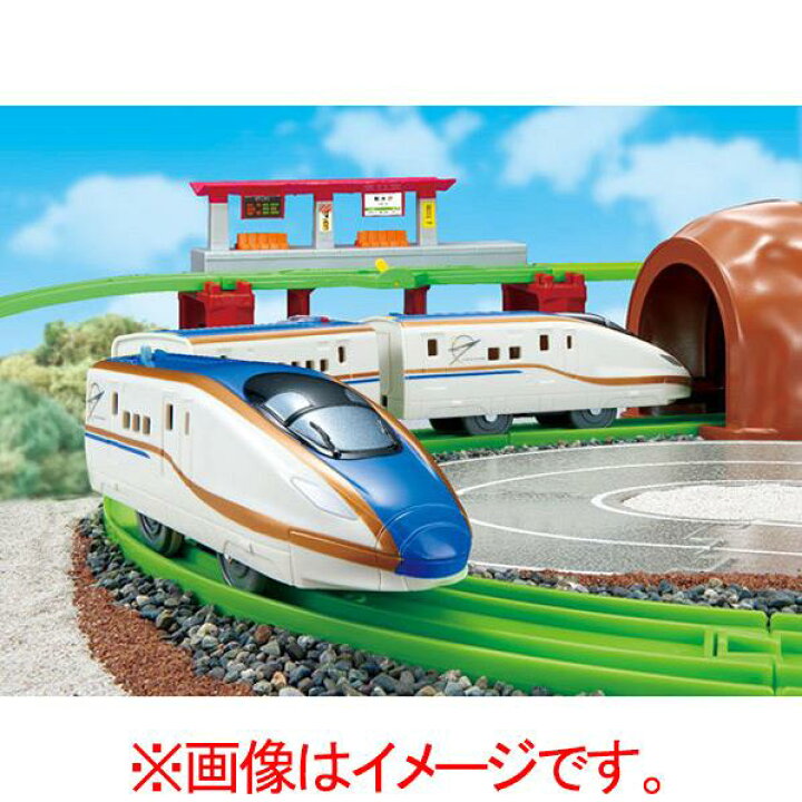 楽天市場】タカラトミー プラレール にぎやかアナウンス! サウンドE7系 