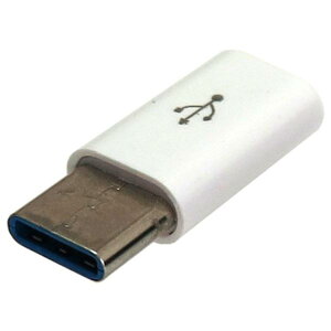 �^�C�����[ MicroUSB-Type-C�ϊ��A�_�v�^ �z���C�g CAD-P1W [CADP1W]