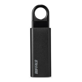 BUFFALO USB3．1(Gen1)/USB3．0対応 ノック式USBメモリー(16GB) ブラック RUF3-KS16GA-BK [RUF3KS16GABK]