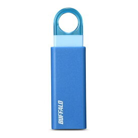 BUFFALO USB3．1(Gen1)/USB3．0対応 ノック式USBメモリー(16GB) ブルー RUF3-KS16GA-BL [RUF3KS16GABL]
