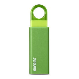 BUFFALO USB3．1(Gen1)/USB3．0対応 ノック式USBメモリー(16GB) グリーン RUF3-KS16GA-GR [RUF3KS16GAGR]