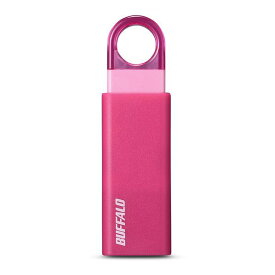 BUFFALO USB3．1(Gen1)/USB3．0対応 ノック式USBメモリー(16GB) ピンク RUF3-KS16GA-PK [RUF3KS16GAPK]【AMUP】