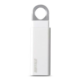 BUFFALO USB3．1(Gen1)/USB3．0対応 ノック式USBメモリー(16GB) ホワイト RUF3-KS16GA-WH [RUF3KS16GAWH]【AMUP】