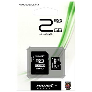 nCfBXN microSD[J[h(2GB) HDMCSD2GCLJP3 [HDMCSD2GCLJP3]