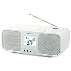 SONY CDラジオカセットレコーダー ホワイト CFD-S401 W [CFDS401W]【RNH】