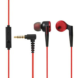 エレコム ステレオヘッドホンマイク“Grand Bass” レッド EHP-GB100MRD [EHPGB100MRD]【AUMP】