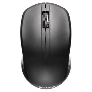 BUFFALO ����(2�D4GHz)IR LED���w���}�E�X 3�{�^���^�C�v �u���b�N BSMRW050BK [BSMRW050BK]�yNYPT�z