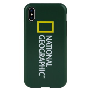 National Geographic iPhone XS/X�p�P�[�X Hard Shell �O���[�� NG12948IX [NG12948IX]