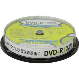 グリーンハウス 録画用DVD-R 4．7GB 1-16倍速対応 インクジェットプリンタ対応 10枚入り GH-DVDRCB10 [GHDVDRCB10]【JPSS】
