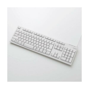 GR USB/PS2ڑ X^_[hL[{[h TK-FCM064WH/RS [TKFCM064WHRS]