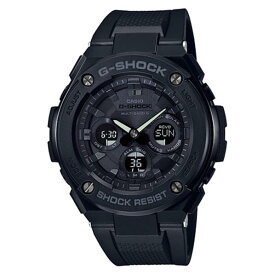 カシオ ソーラー電波腕時計 G-SHOCK G-STEEL ブラック GST-W300G-1A1JF [GSTW300G1A1JF]
