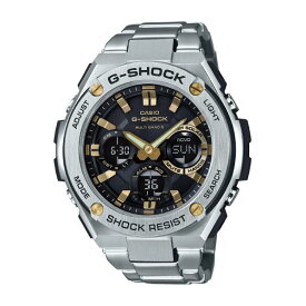 カシオ ソーラー電波腕時計 G-SHOCK G-STEEL ゴールド GST-W110D-1A9JF [GSTW110D1A9JF]