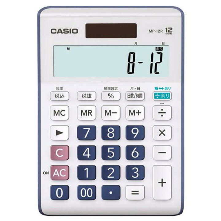 楽天市場 カシオ 余り計算電卓 Mp 12r N Mp12rn Masp エディオン 楽天市場店