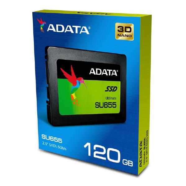 優れたエラーコレクション技術 A-DATA 誕生日 お祝い SSD 120GB SU655 ASU655SS120GTC 送料無料でお届けします ASU655SS-120GT-C ブラック