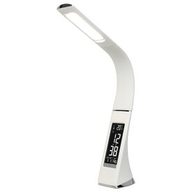 ZEPEAL LEDスタンドライト デジタル表示付 ZEPEAL ホワイト DLS-H2008-WH [DLSH2008WH]