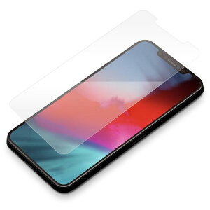 PGA iPhone XS Max�p�t���ی�t�B���� �摜�N�� PG-18ZHD01 [PG18ZHD01]