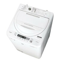 シャープ 4．5kg全自動洗濯機 keyword キーワードホワイト ESG4E6KW [ESG4E6KW]【RNH】
