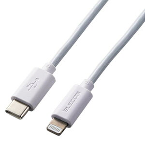 �G���R�� USB-C to ���C�g�j���O�P�[�u��(�X�^���_�[�h) �z���C�g MPA-CL10XWH [MPACL10XWH]