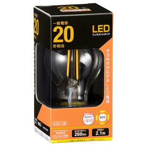 �I�[���d�@ LED�d�� E26���� �S����260lm(2�D1W��ʓd���^�C�v) �d���F���� LDA2L C6 [LDA2LC6]