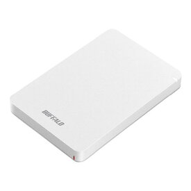 BUFFALO USB3．1(Gen．1)対応 耐衝撃ポータブルハードディスク(1TB) ホワイト HD-PGF1.0U3-WHA [HDPGF10U3WHA]【JPSS】