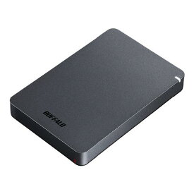 BUFFALO USB3．1(Gen．1)対応 耐衝撃ポータブルハードディスク(2TB) ブラック HD-PGF2.0U3-BBKA [HDPGF20U3BBKA]