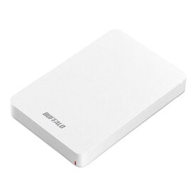 BUFFALO USB3．1(Gen．1)対応 耐衝撃ポータブルハードディスク(2TB) ホワイト HD-PGF2.0U3-BWHA [HDPGF20U3BWHA]