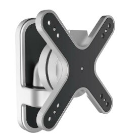朝日木材 13V〜32V推奨 モニターアーム 壁付けタイプ WALL FIT MOUNT シルバー ARM-001 [ARM001]