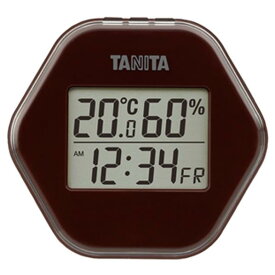 タニタ デジタル温湿度計 ブラウン TT573BR [TT573BR]【MAAP】