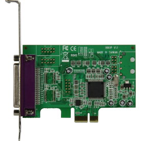 玄人志向 MOSCHIP Semiconductor社製MCS9901搭載 パラレルポート(IEEE1284)x1 インターフェースボード(PCI-Express x1接続) 1P-LPPCIE2 [1PLPPCIE2]