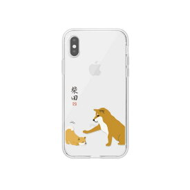 abbi FRIENDS iPhone XS Max用しばたさんクリアケース 子犬 ABF14600I65 [ABF14600I65]