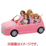 タカラトミー リカちゃん LF-04 みんなでおでかけ リカちゃん ファミリーカー LF04ミンナデオデカケリカ…