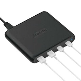 KOMATECH 90W マルチポートチャージャー Freedy ブラック EA1707BK [EA1707BK]
