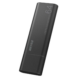 BUFFALO USB�������[(64GB) �I���W�i�� �u���b�N RUF3-WBE64G-BK [RUF3WBE64GBK]